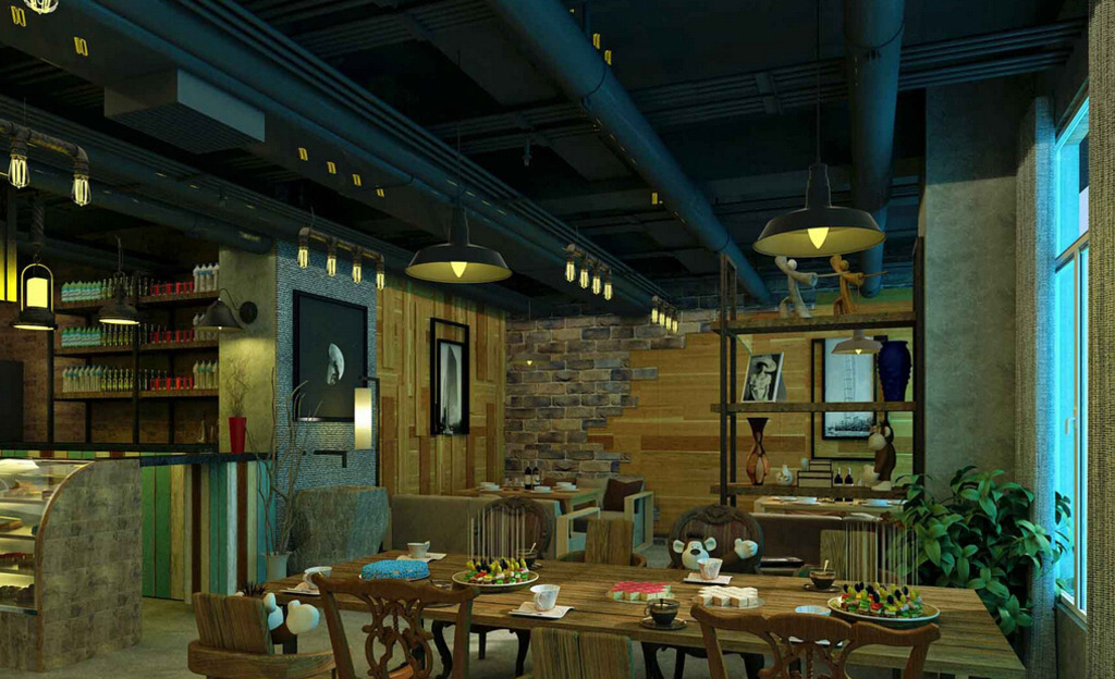 深圳石巖快餐店裝修公司